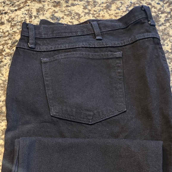 Wrangler Men's Black Jeans 48x30 - Picture 2 of 5